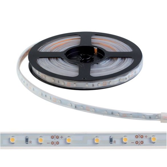 LED SZALAG LED300 3528 12V DC IP65 60PCS/1M MELEG FEHÉR 99LED478