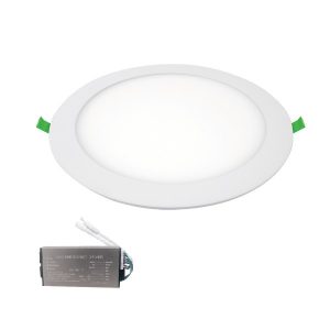 VÍZÁLLÓ LED PANEL KEREK 7W 6500K IP65+INVERTERREL