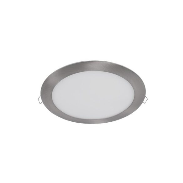 LED PANEL KEREK 21W 2700K-3000K SZATÉN NIKKEL d 235mm