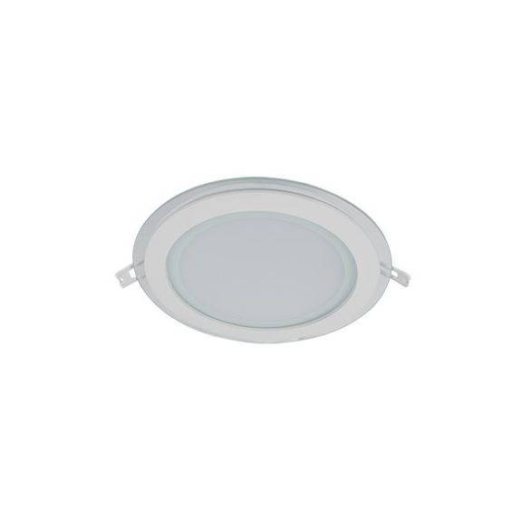 LED PANEL ÜVEG KEREK 18W 4000K