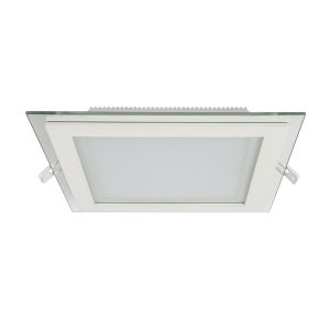 LED PANEL ÜVEG SZÖGLETES 18W 4000K