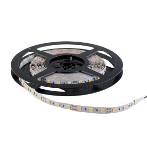 LED SZALAG 5050 24VDC 14,4W 60PCS/M IP20 HIDEG FEHÉR 99LED867