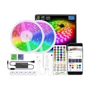 BLUETOOTH LED RGB MUSIC STRIP, SET