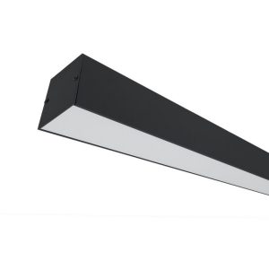 LED PROFILE SURFACE S77 48W 6500K 1200MM BLACK