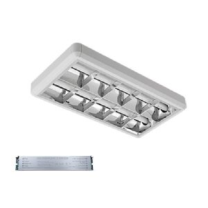 LENA-V LED 600mm 2X9W 6400K FELÜLETRE SZERELHETŐ 630X330mm +SÜRGŐSSÉGI KÉSZLETTE