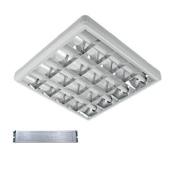   LENA-V LED 600mm 4X9W 6400K FELÜLETRE SZERELHETŐ 630X630mm +SÜRGŐSSÉGI KÉSZLETTE