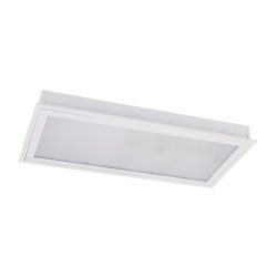   PRIZMA ALAKÚ LED LÁMPATEST 2X9W SÜLLYESZTETT SZERELÉSŰ 6400K 595X295mm