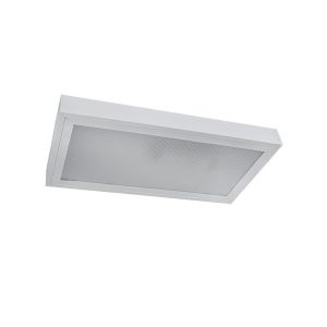 PRISMATIC LÁMPATEST LED T5 2X10W FELÜLETRE SZERELHETŐ 4000K