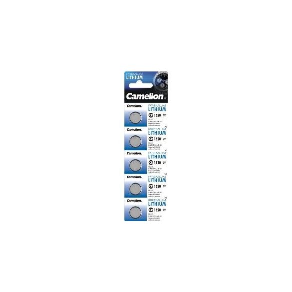 Camelion CR1620 3V-os lithium gombelem bliszteres/5