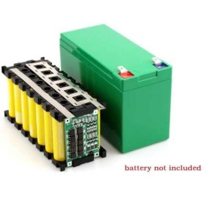 DIY Lithium 12V-os akku SZETT(BMS,szalag) 18650 akku nélkül 150x96x65mm