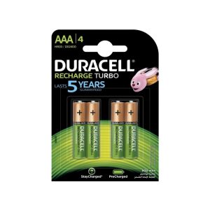 Duracell Recharge TURBO "R" NI-Mh akku AAA (HR03) 900 mAh/4