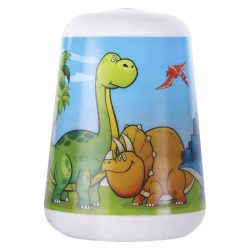 LED éjjeli lámpa gyerekeknek Dino, 3× AAA