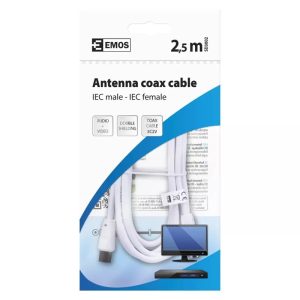 EMOS Antenna koax kábel 2,5m SD3002