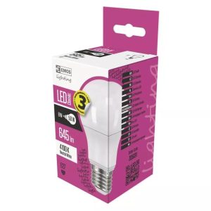 EMOS Classic LED izzó A60 E27 7,3W 645lm természetes fehér ZQ5131