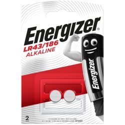 Energizer LR43 (186) alkáli gombelem 1,5V bl/2