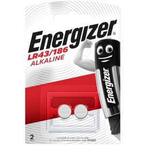 Energizer LR43 (186) alkáli gombelem 1,5V bl/2