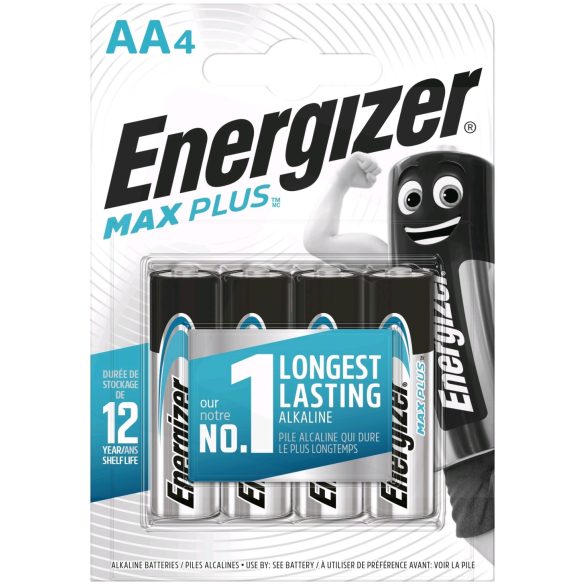 Energizer MAX Plus AA ceruza elem LR6 BL/4