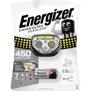 Energizer fejlámpa VISION ULTRA 450 lumen ÚJ!!!