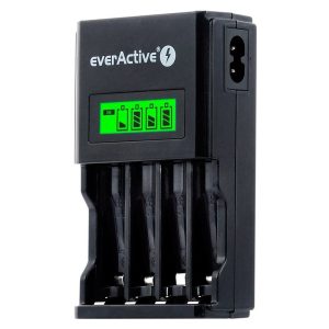 everActive NC450 BLACK 4 csatornás akkutöltő AA/AAA