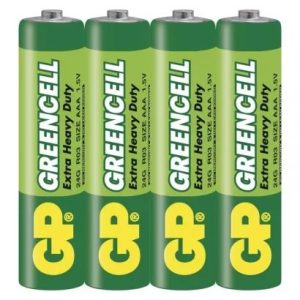 GP Greencell mikró elem R03 fóliás/4 (B12104,GP24G-S4)