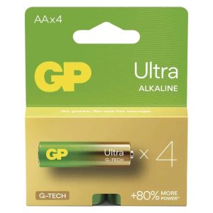 GP Ultra G-TECH alkáli AA ceruza elem LR6,15AU,BL/4 B02214