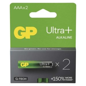 GP G-TECH ULTRA PLUS ALKÁLI ELEM AAA 2db/BLISZTER B03112