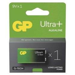   GP G-TECH ULTRA PLUS ALKÁLI ELEM 6LF22 (9V) 1db/bliszter B03511