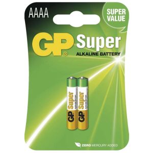 GP 25A Super alkáli riasztó elem  AAAA 1,5V BL/2  B1306