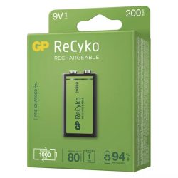 GP NI-Mh Recyko+ akku 9V 200mAh bl/1 B2152