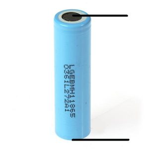 LG INR18650-MH1 Li-ion 3,7V ipari akku 3200 mAh 10A "U" forrfüllel