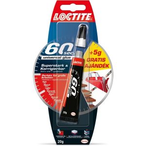 LOCTITE 60 sec univerzális pillanatragasztó 20 gr