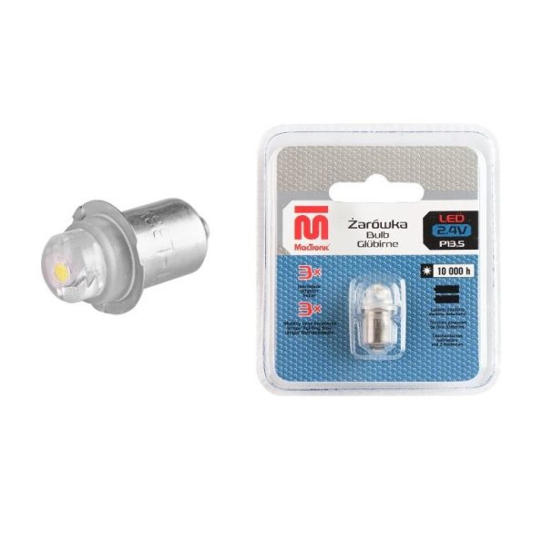 MACTRONIC PX 13,5 LED 3V 2 elemes lámpákhoz