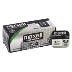 Maxell 371,(370) ezüst-oxid gombelem (SR920) 1,55V