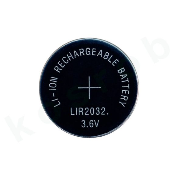 OEM LIR2032 3,6V-os Li-ion akku 45mAh