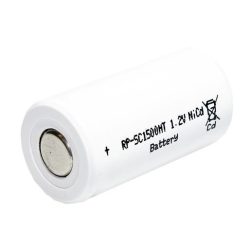   RP akku Ni-Cd 1,2V/1500mAh SC,magas hőmérsékletű ipari akkumulátor