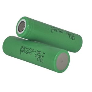 SAMSUNG INR18650-25R Li-ion 3,7V  ipari akku 2500 mAh 20A