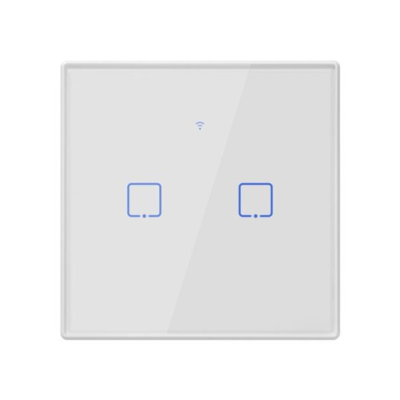 TX2-195016 WI-FI SMART SWITCH WHITE, DOUBLE EU TYPE