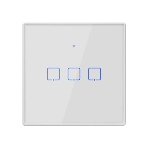 TX2-195017 WI-FI SMART SWITCH WHITE, TRIPPLE EU TYPE