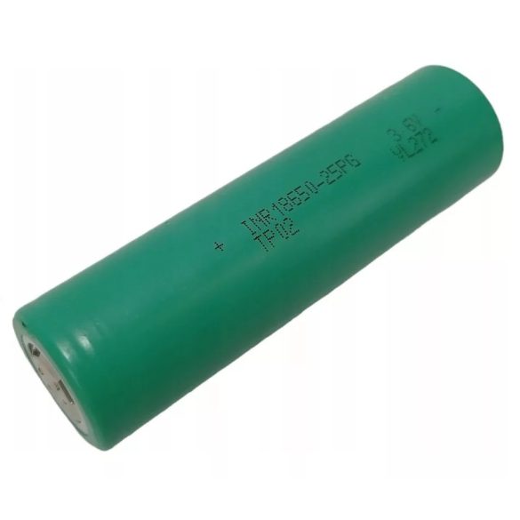 Tenpower INR18650-25PG Li-ion ipari akku 2500mAh 20A