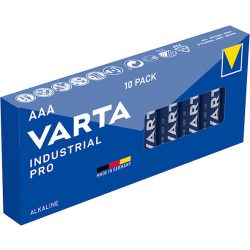 VARTA INDUSTRIAL PRO AAA,LR03 alkáli elem (mikró) 10 db/doboz