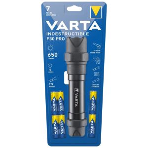 VARTA 18714 Indestructible F30 Pro incl. 6xAA