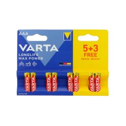 Varta Longlife Max Power AAA mikró elem (LR03) BL/5+3 4703