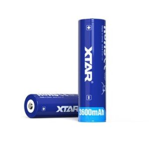 XTAR 18650 Li-ion akku védelemmel, 3600 mAh