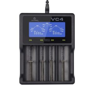 XTAR VC4 akkutöltő 4db lithium akkuhoz